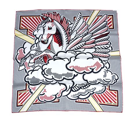 hermes pegasus pop scarf